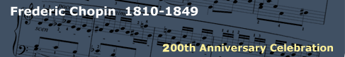 Frederic Chopin 1810-1849 one hundredth anniversary