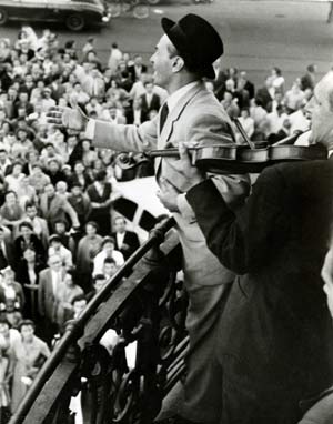 Jan Kiepura Arriving in Warsaw 1960